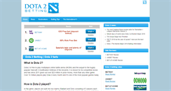 Desktop Screenshot of dota2-betting.com